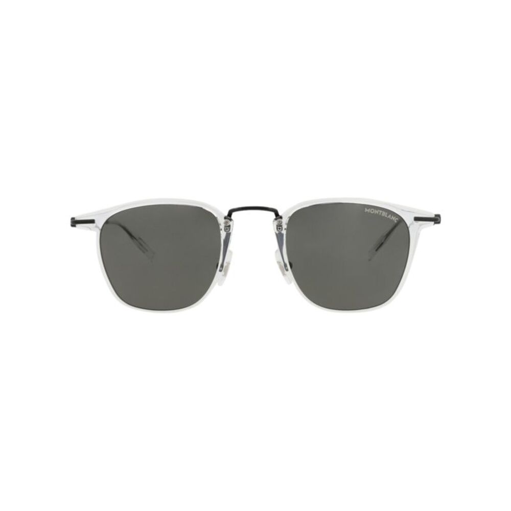 Montblanc Square-Frame Injection Sunglasses White Mens